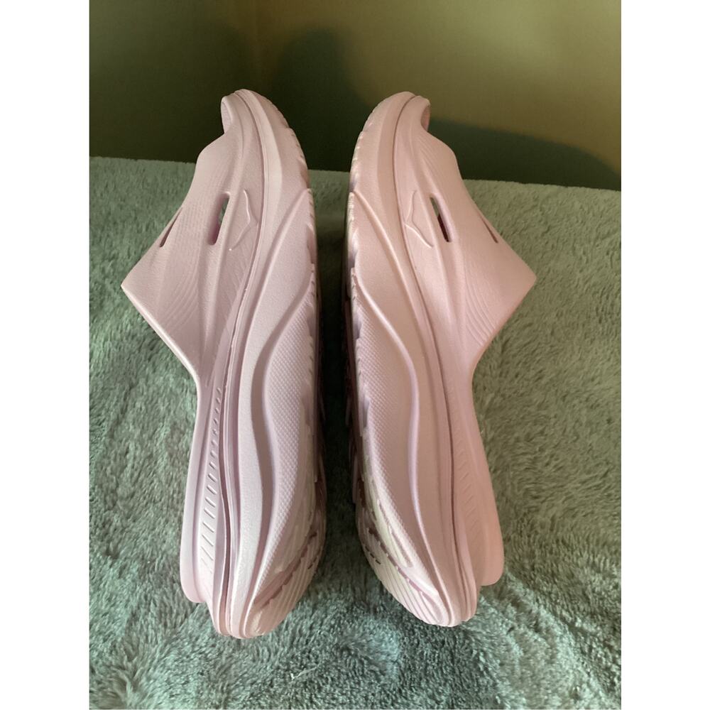 Hoka One One Ora Recovery Slide 3 Sandals Comfort Women's Pink Size M8/W10 - Picture 8 of 10
